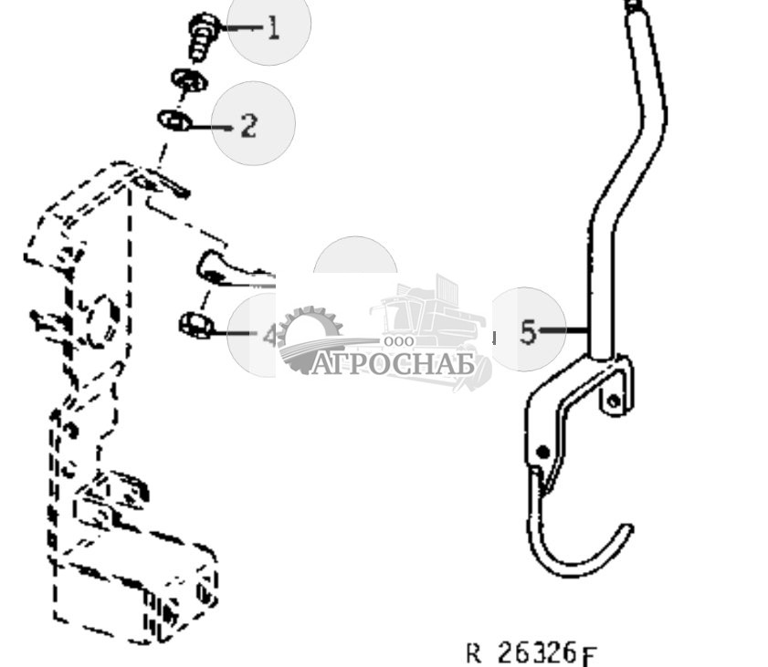 Speed Selector Lever And Stop 
